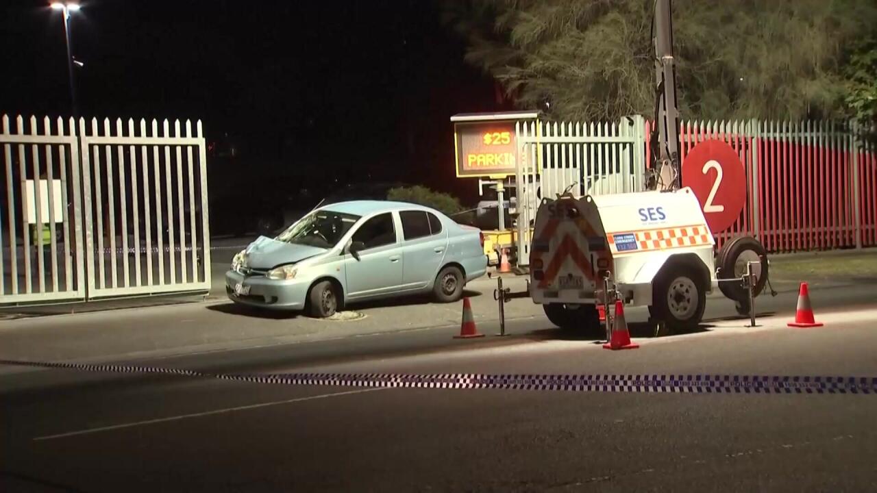 Автомобиль сбил пешеходов в Мельбурне,