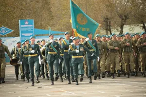 Капчагайские десантники отметили юбилей