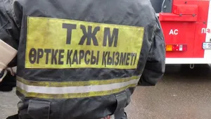 На съемочной площадке «Казахфильма» загорелись декорации