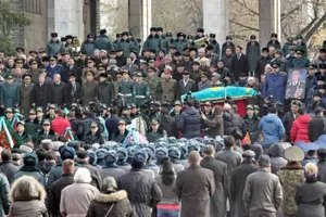 В Алматы простились с Талгатом Бигельдиновым [фото]