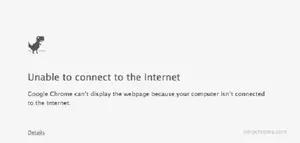 В Chrome появилась мини-игра для развлечения в отсутствии сети
