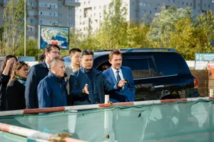 Бахыт Султанов проверил строительство крупных городских объектов