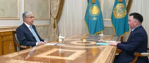 Токаев принял председателя Верховного суда Асламбека Мергалиева