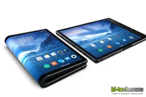 В Китае презентовали первый смартфон с гибким экраном
